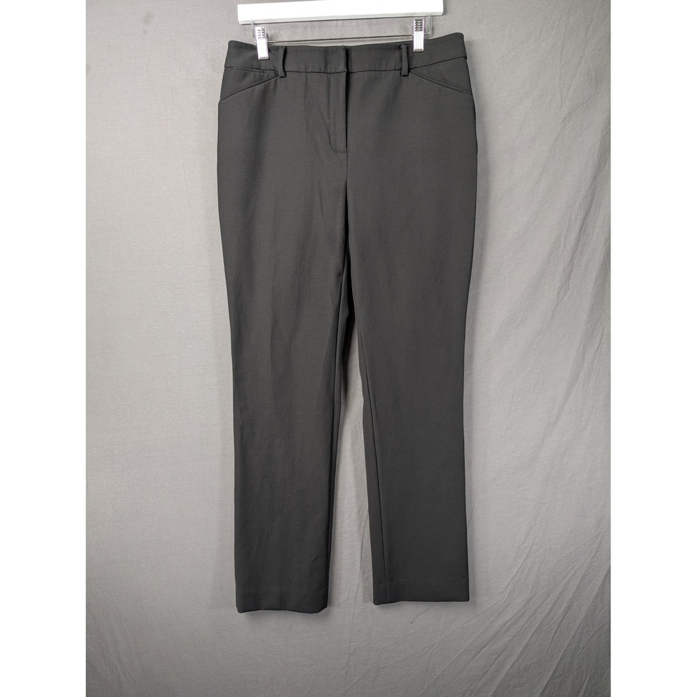 Chico's‎ So Slimming Juliet Ankle Pants Black Size 1R 8 Regular